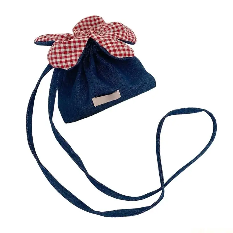 

X90D Stylish Jeans Crossbody Bag With Spacious Interior Shoulder Bags For Women Girls Daily Use Lightweight Practical Design