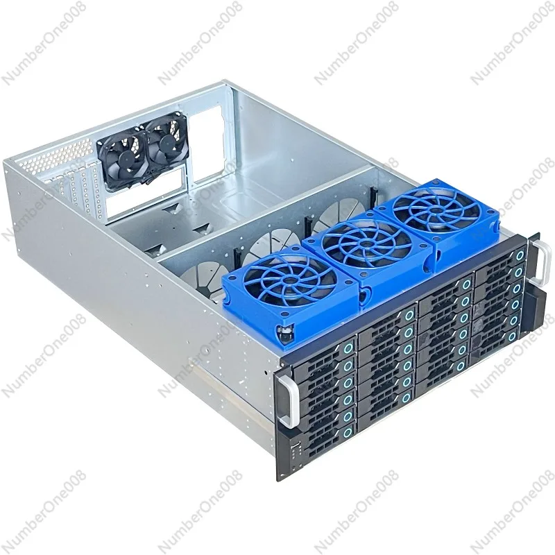 

4U 24 кронштейна, серверный корпус, жесткий диск, шасси для хранения горячей замены с объединительной платой 12 ГБ, интерфейс данных SFF8643