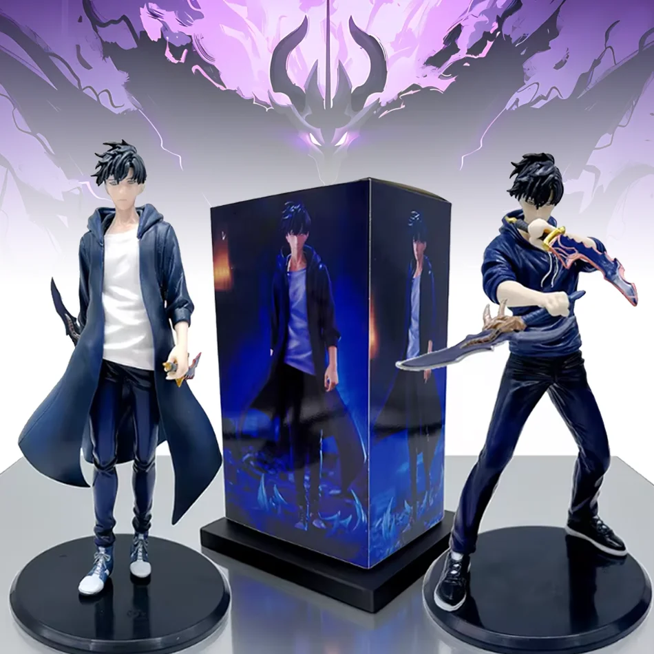 Inverno nova chegada anime figuras colecionáveis-2 peças ornamentos modelo monarca atualizado, decorações de mesa, presentes de natal