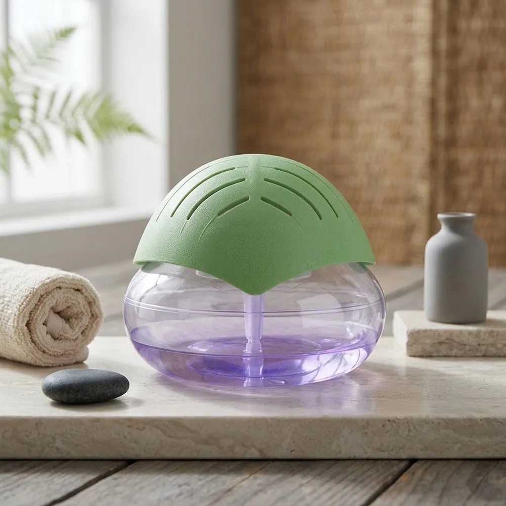 3-in-1 Air Purifier & Essential Oil Diffuser With LED Night Light 3 Color Air-Revitalizer & Freshener For Home Office Indoor