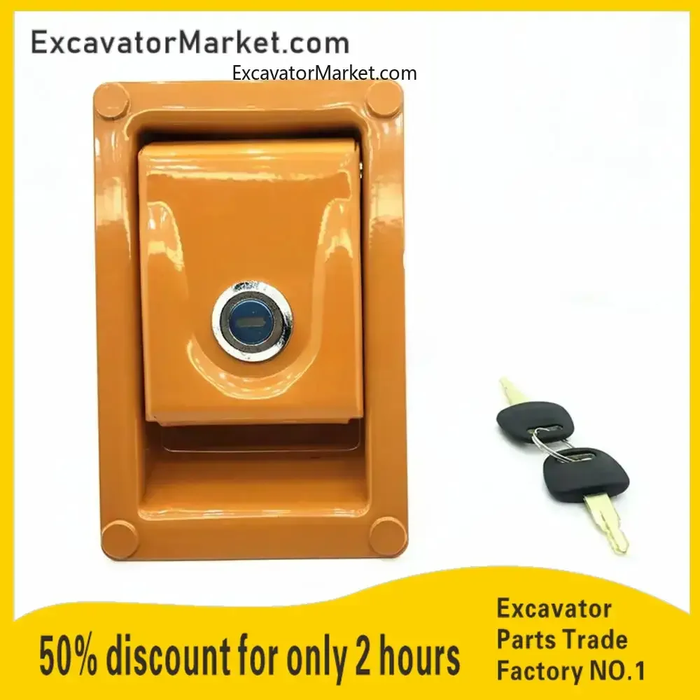 

For Hitachi zax/zx60 70 side door lock excavator ZX200-3 side door lock EX200-5 side door lock Anti-theft excavator accessories