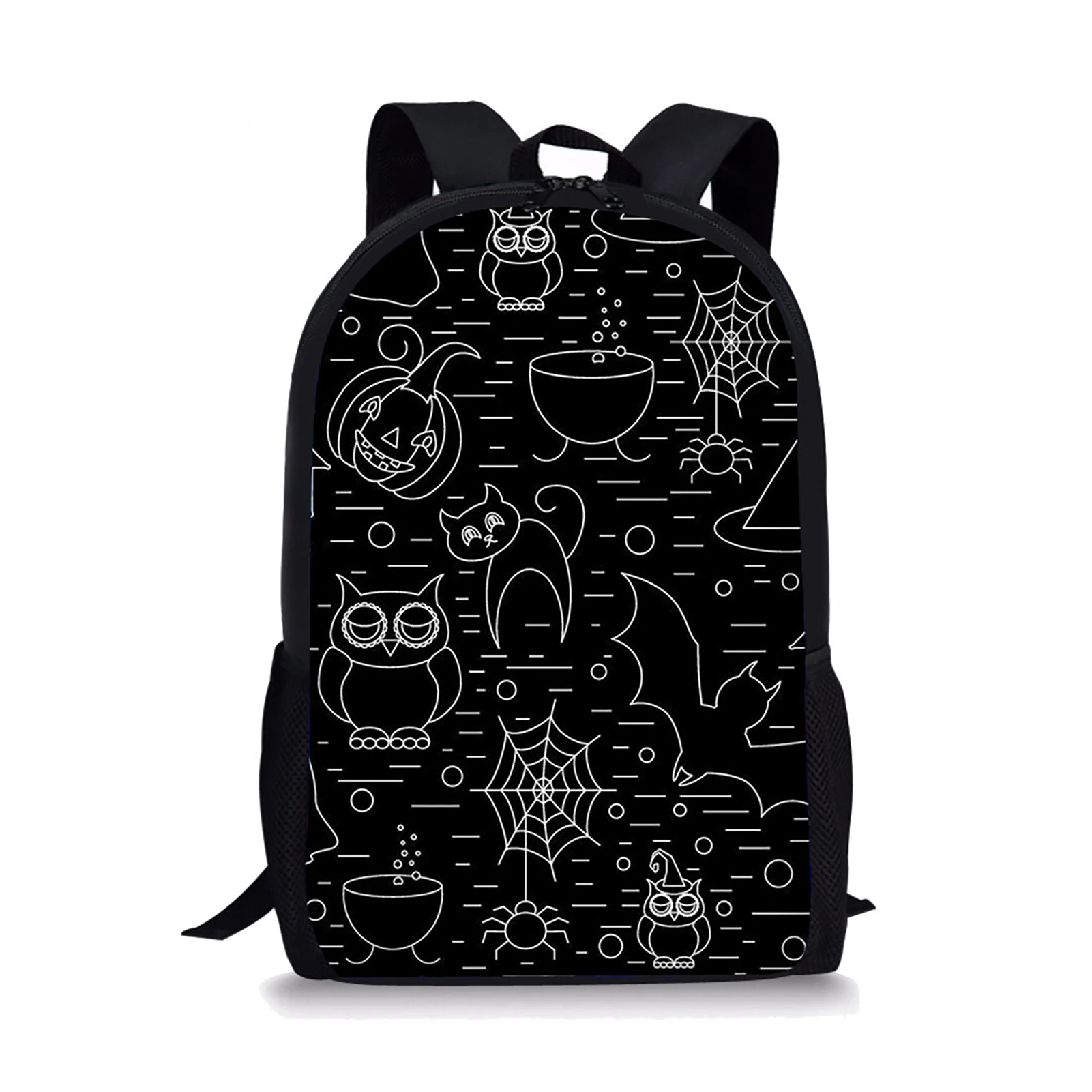 Cute Math 3D Print Backpack para adolescente, mochilas escolares para crianças, meninos e meninas, bolsa de ombro para crianças, bolsa de viagem, bolsa de livro para estudantes, 16 Polegada