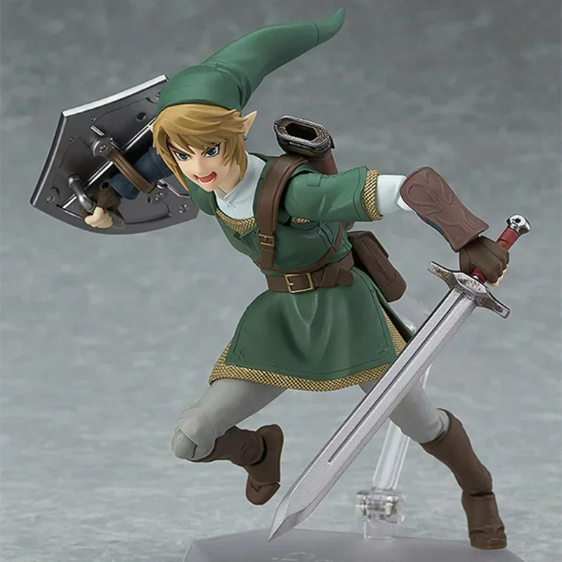 

В наличии: Коллекционная фигурка Link из The Legend of Zelda: Twilight Prince Figma 320, подвижная, из ПВХ, с шарнирами, модель-игрушка, подарок