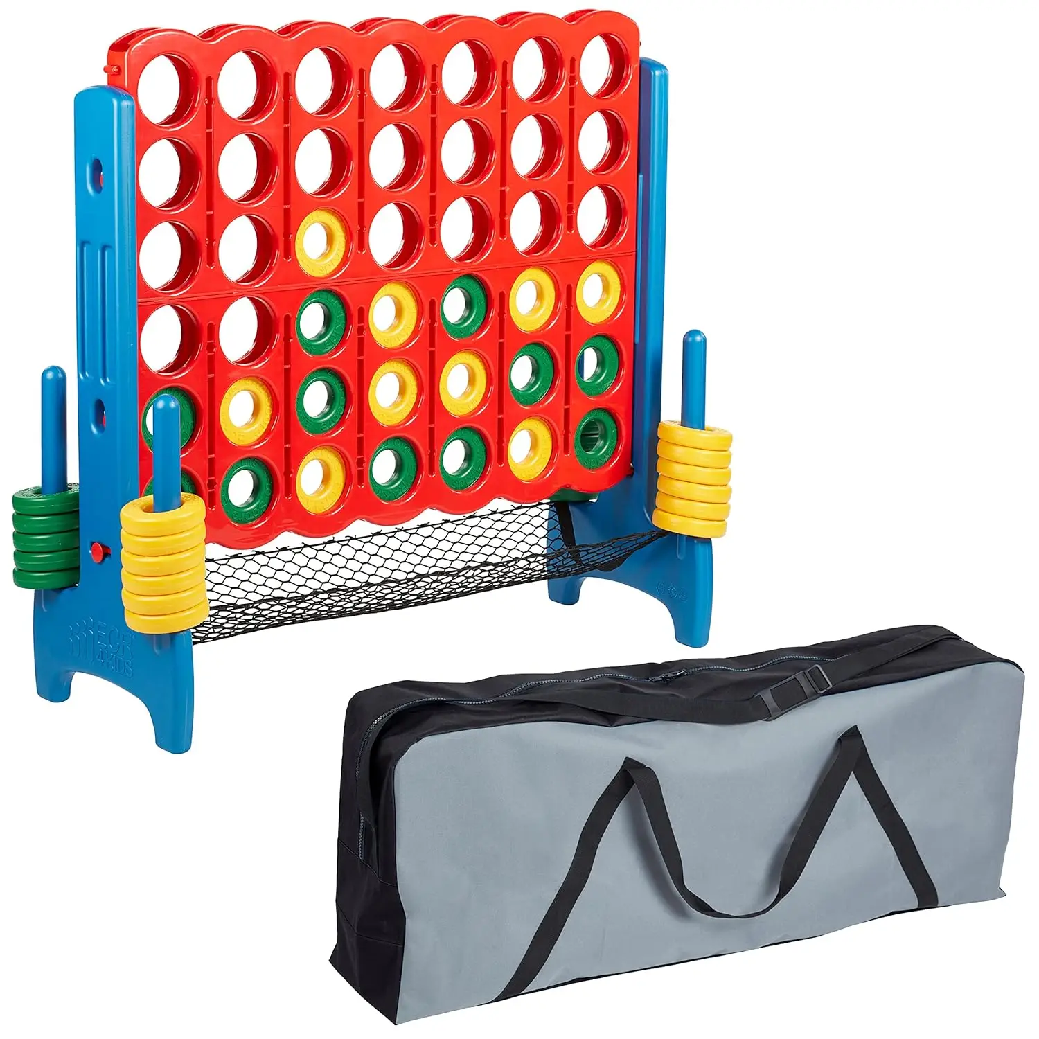 4-To-Score with Mesh Net and Carry Bag, Giant Game, Assorted