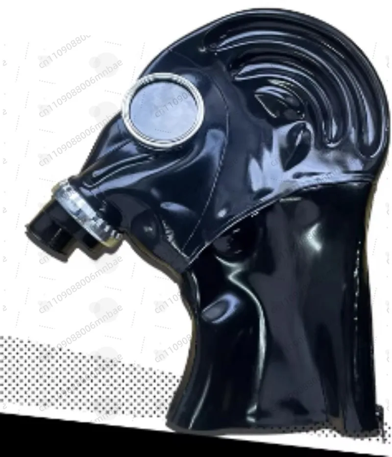 Customized Mask, All-inclusive Zipper Cosplay Accessories, Free Lenses, Neck Gas Mask
