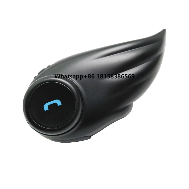 

Dual-link and Dual Audio Motorcycle Helmet Bluetooth Long-Range Bluetooth Headset Intercom for Touring Motorcycles