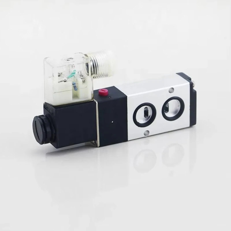 

Installation of single coil electromagnetic flow control air solenoid valve