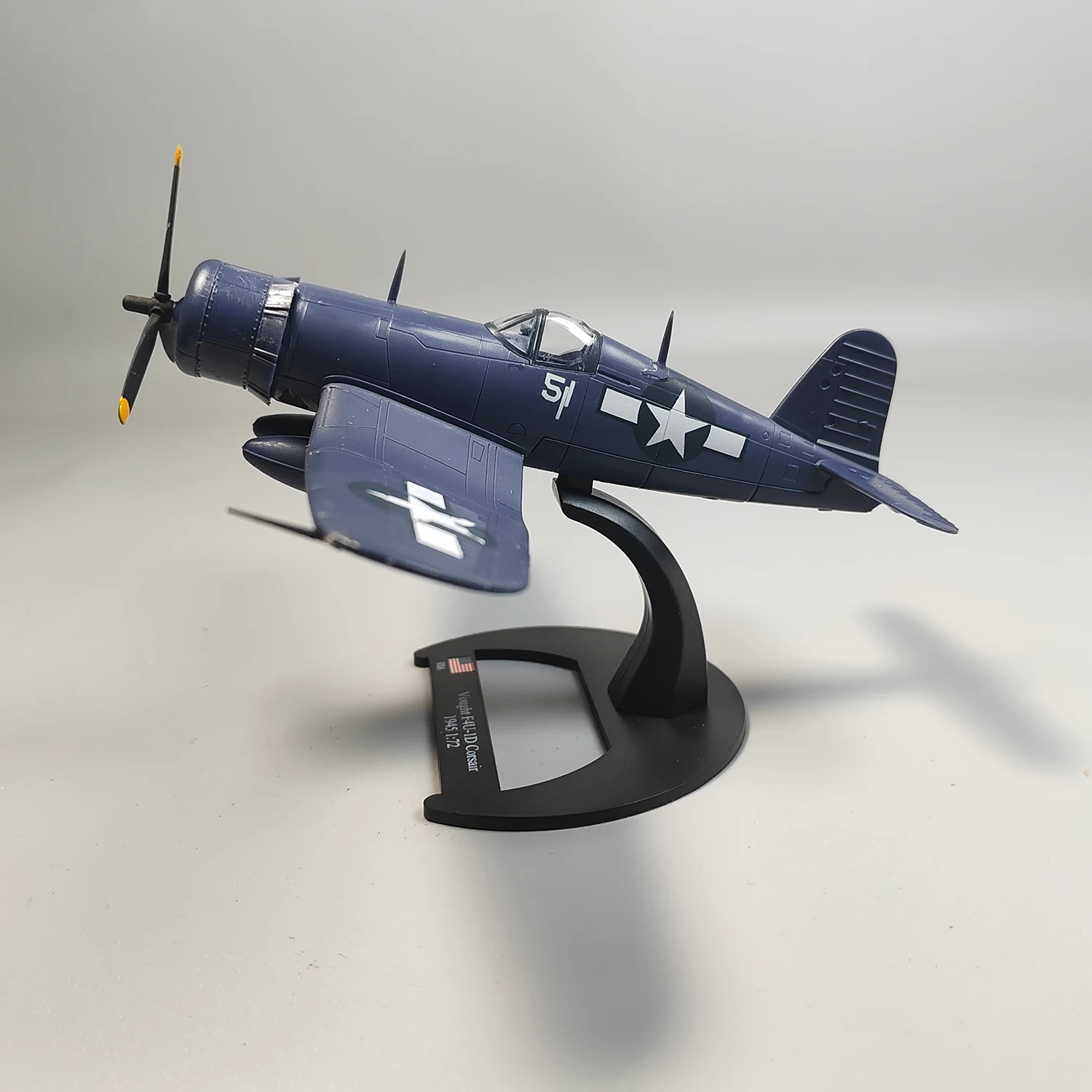 Luppa 1:72 مقياس أمريكي F4U نموذج مقاتلة دييكاست سبيكة كلاسيكية ألعاب الحنين هدايا تذكارية عرض ثابت قابل للجمع #6