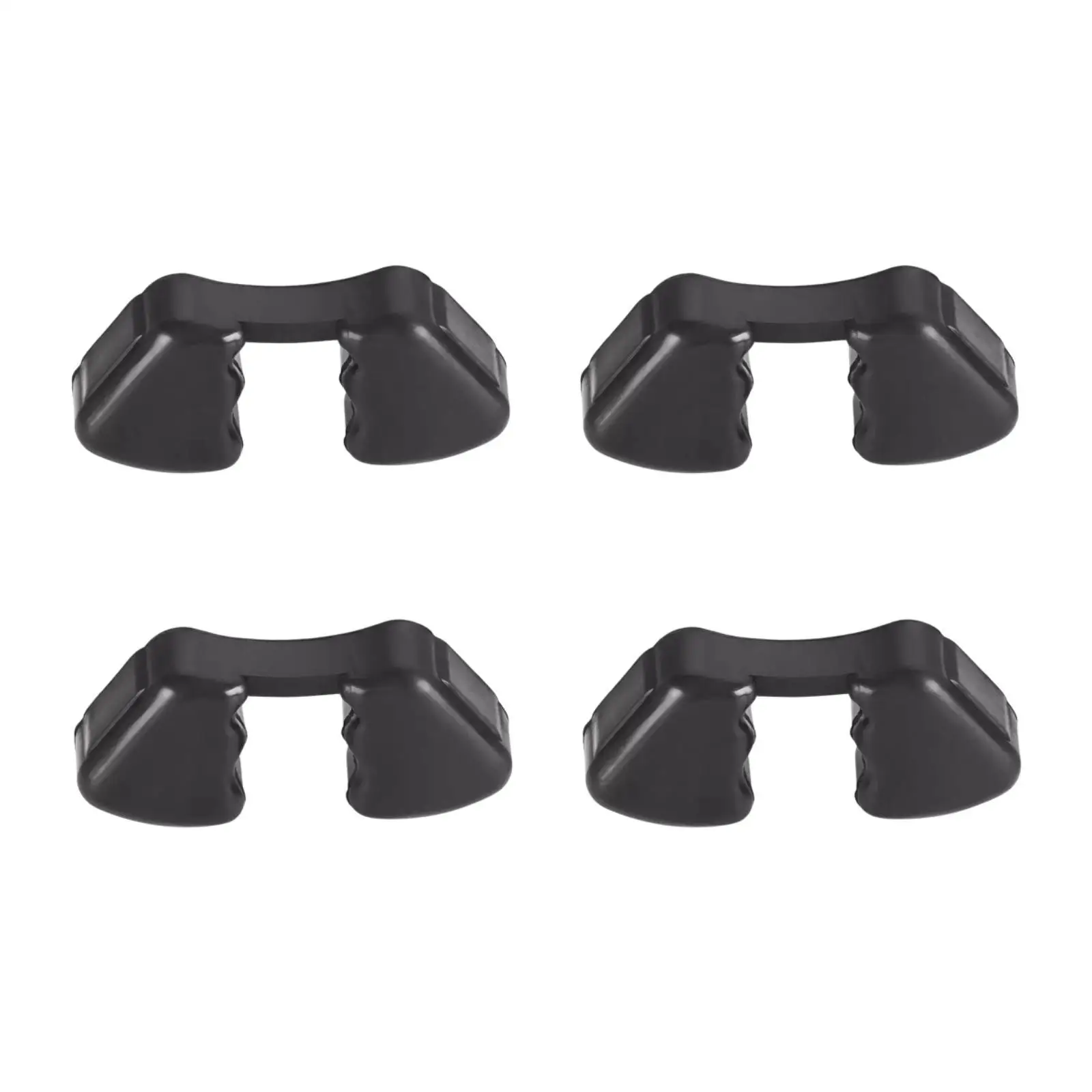 4x مخمدات العجلات الخلفية البديلة المطاطية القوية الممتصة للصدمات الخلفية