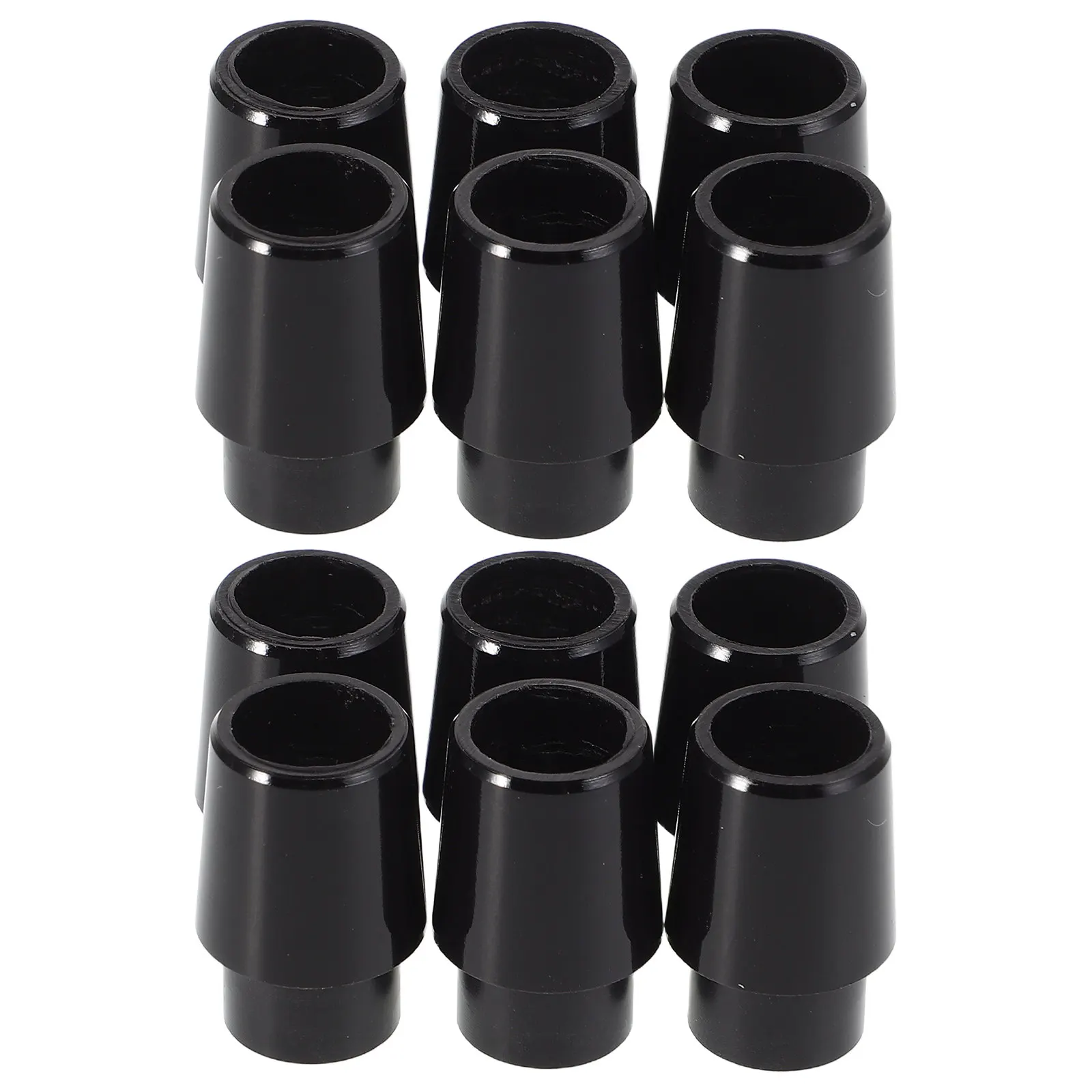 12Pcs Rubber Ferrule Sleeves Golf Club Shaft Accessories Compatible Irons Sand Wedges Enhanced Accuracy Vibration Reduction