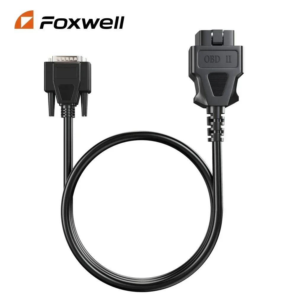 FOXWELL Diagnostic Scanner Main Cable OBD2 16 PIN Diagnostic Adapter for NT650/ NT624/ NT604/ NT614/ NT644 Elite/NT630 Plus