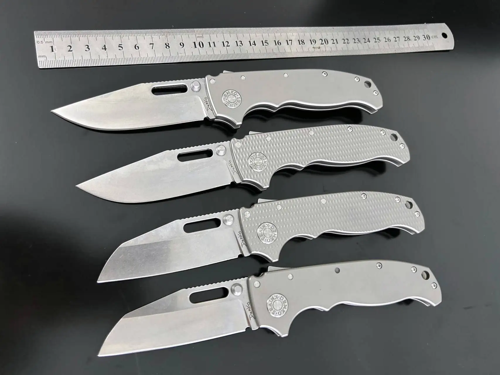 TRSKT DEMKO AD20 Folding Knife ,Cool Camping Survival Knife,Pocket Knives,Tactical Knives S35vn ,TC4 Handle Dropshipping