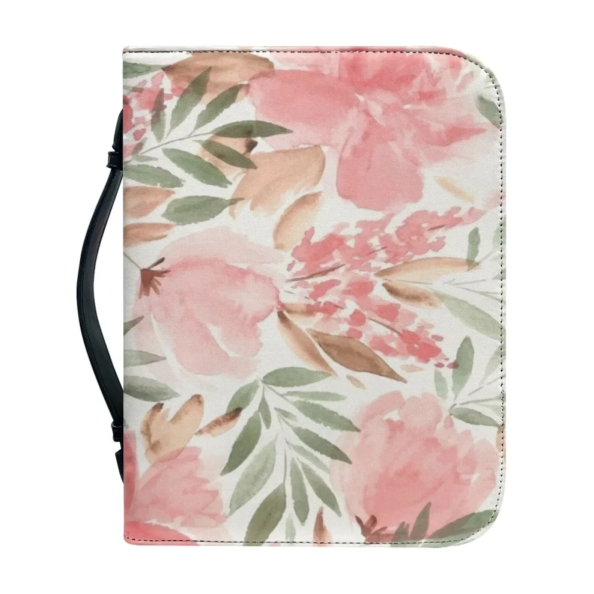 

Новая популярная художественная сумка для Библии с цветочным узором и принтом, чехол для Библии из искусственной кожи, учебная книга для Библии, коробки для хранения Святых женщин, кожаные сумки