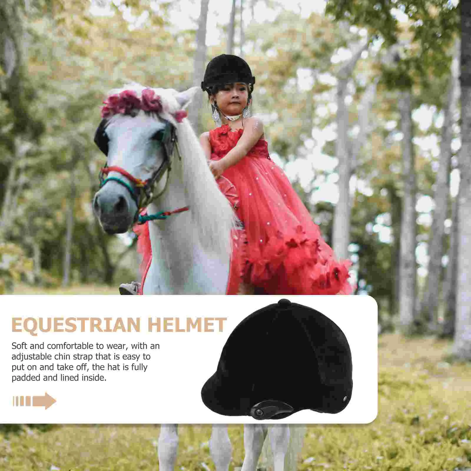 Children Horse Riding Sports Hat Protection Kids Outdoor Equestrian Polypropylene Girls for