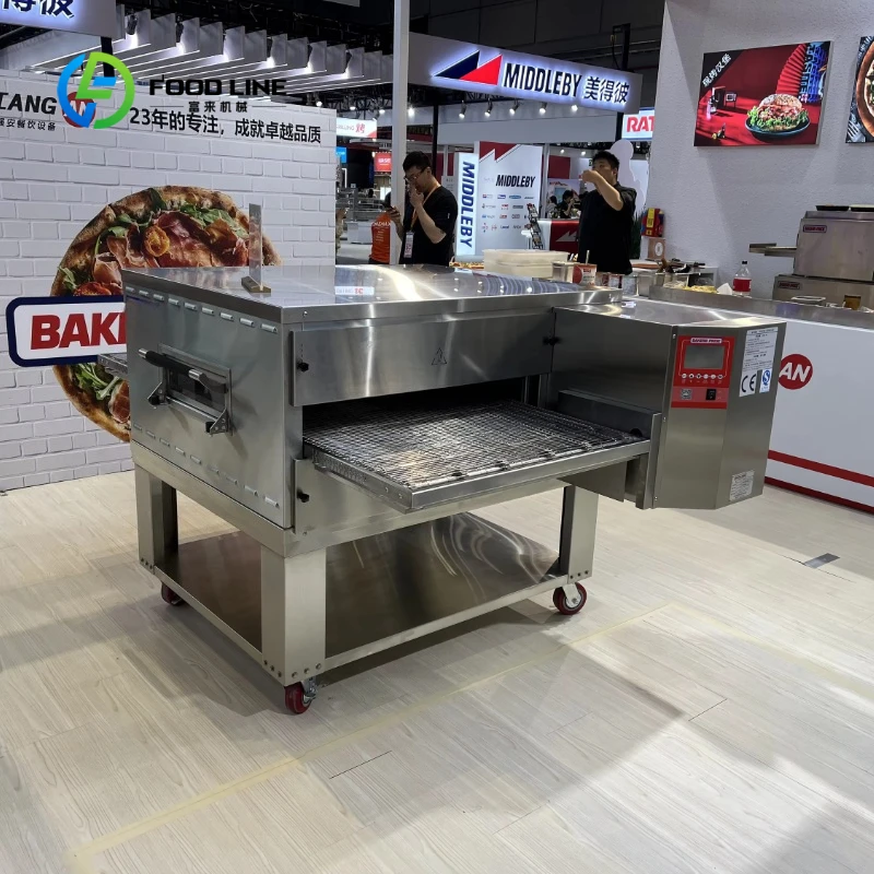 فرن بيتزا كهربائي تجاري مخصص ب - مراجعة Pizza Conveyor Oven وسعره