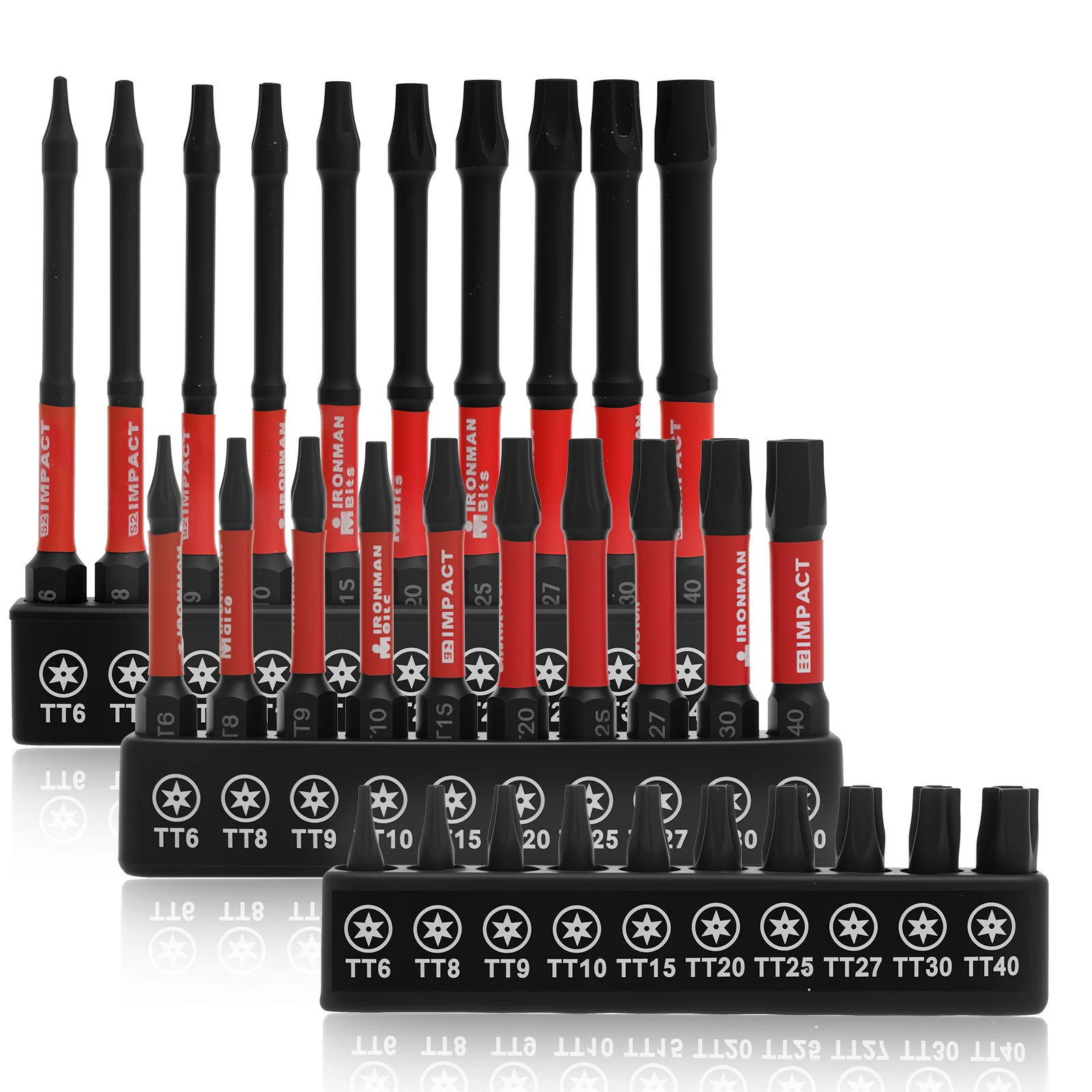 

Screwdriver Bit Set Multipurpose Solid Steel Screwdriver Impact Set Easy to Use Alloy Steel Hex Impact Wrench Bit for Repairing