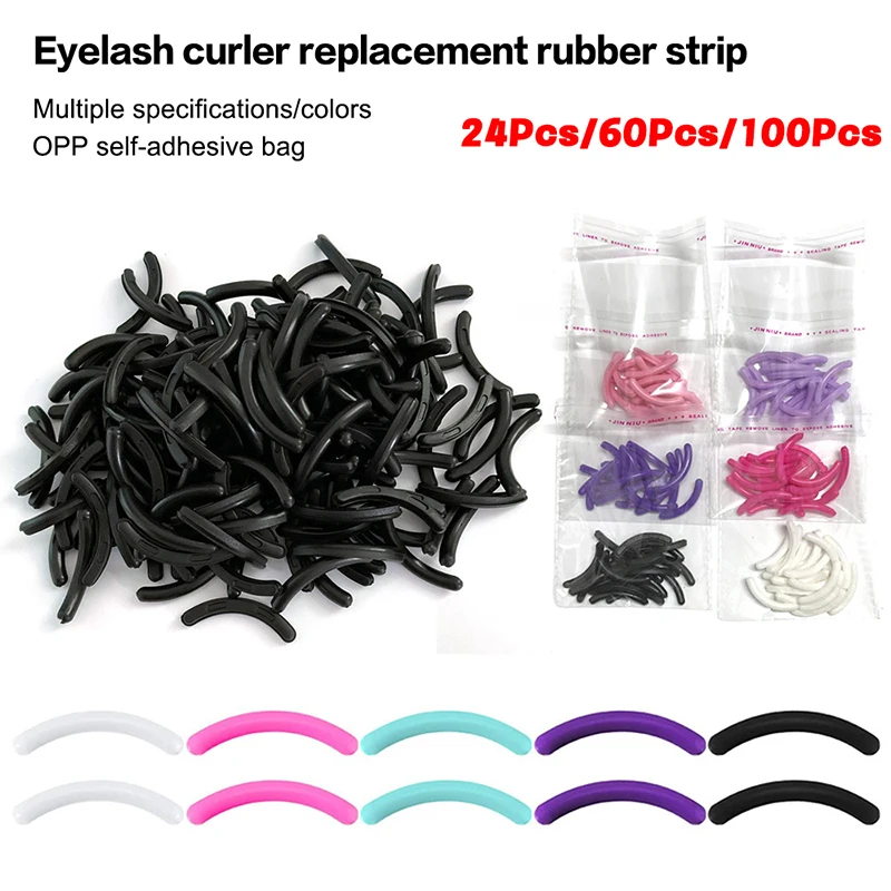 Eyelash Curler Replacement Pad Strong Elasticity Rubber Strip Makeup Curling Styling Tool view 4
