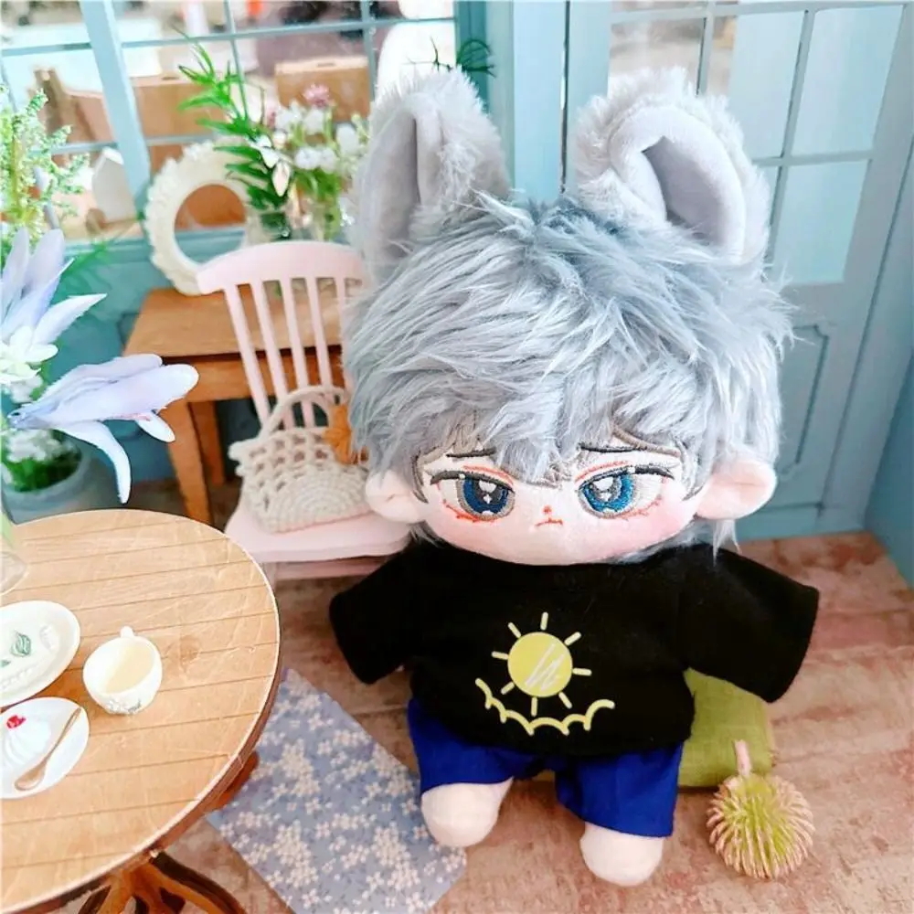 

Trendy Casual 20cm Cotton Doll Clothes Handsome T-shirt Shirt Shorts Suit Doll Accessories DIY Stylish Children Toys Gift