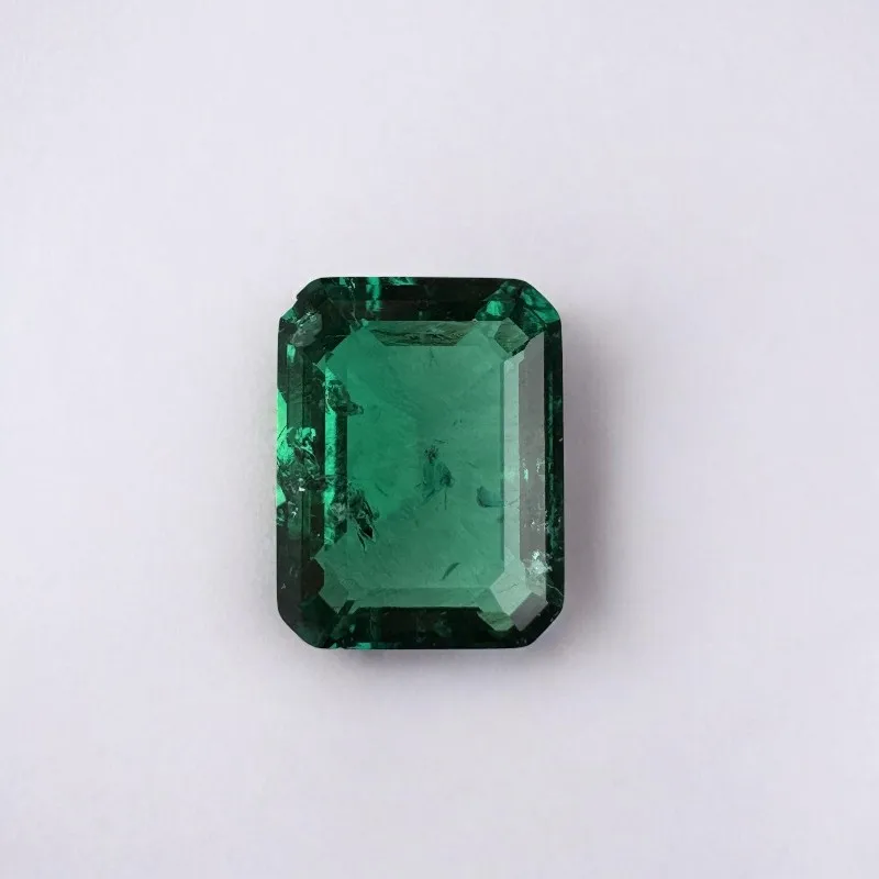 Lab Grown Emerald Zambia Green Color Loose Gemstones for Diy Jewelry Making Selectable  AGL Certificate
