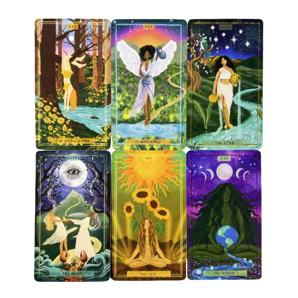 Earth Woman Tarot Cards A 78-Deck Oracle English Visions Divination Edition Board Playing Games – Detail 3