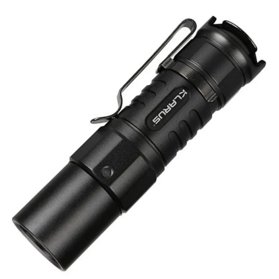 Mini LED Flashlight 1000LM Rechargeable Powerful Torch Light with 16340 Battery for Camping,Hiking-KLARUS XT1C