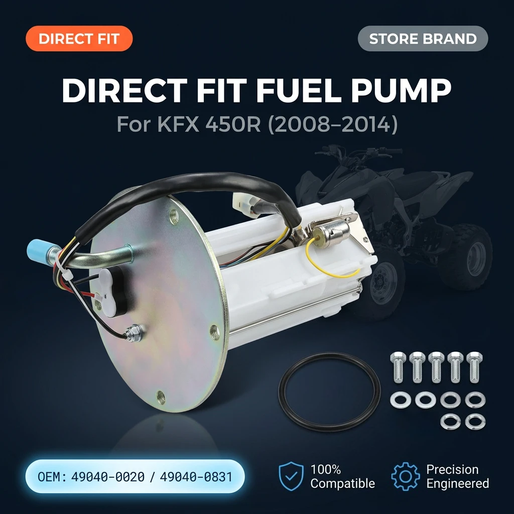 49040-0020 Fuel Pump FOR KAWASAKI KFX 450R KFX450R 2008-2014 FUEL PUMP ASSEMBLY 49040-0831 2012 2009 2010 2011 2013