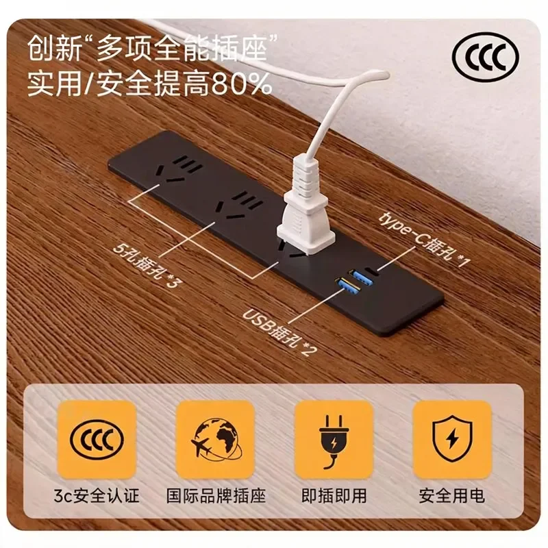 Solid Wood Desk Adult Bedroom Household Computer Desk Antique Modern Simple Writing Learning Table