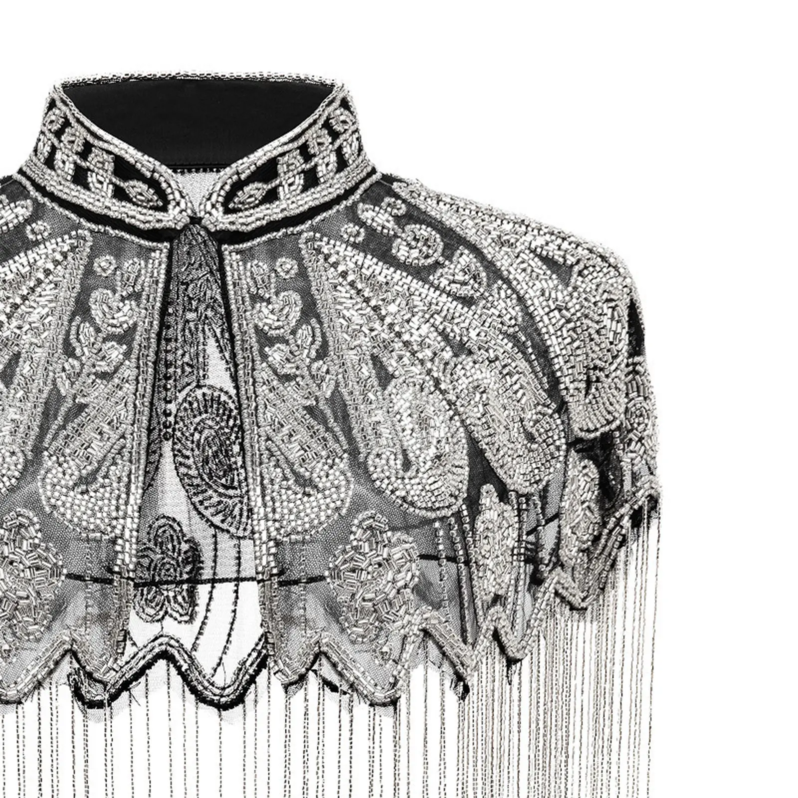 فساتين سهرة مطرزة بالترتر للنساء مهدب شال يلتف فساتين الزعنفة ديكور فني لحفلات الزفاف