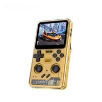 L POWKIDDY RGB20 PRO 3.2 Inch IPS Screen Retro Punk Style Handheld Gaming Console Classic Game Player Children's Gift