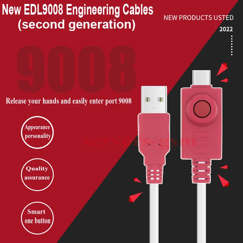 2023 Orignal New EDL 9008 cable  engineering line  v2.0 (second generation)