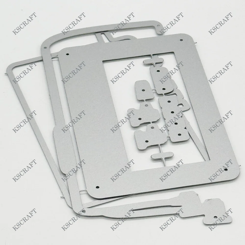 KSCRAFT Retro Walkman shaker Cutting Dies Stencils for DIY Scrapbooking Decorative Embossing DIY Paper Cards