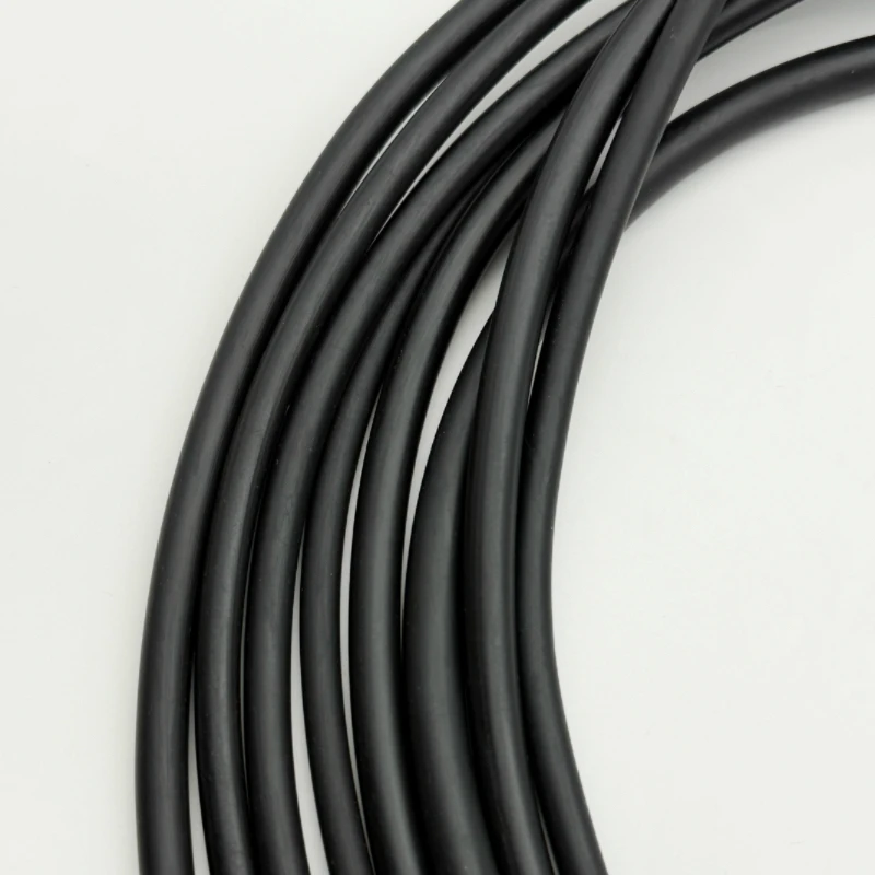 1/2/5M Black Rubber Hose ID2/3/4/5/6/7/8/910/11/12/14/16/18mm NBR Oil Resistant Tubing Rubber Flexible Soft Fuel Tank Pipe
