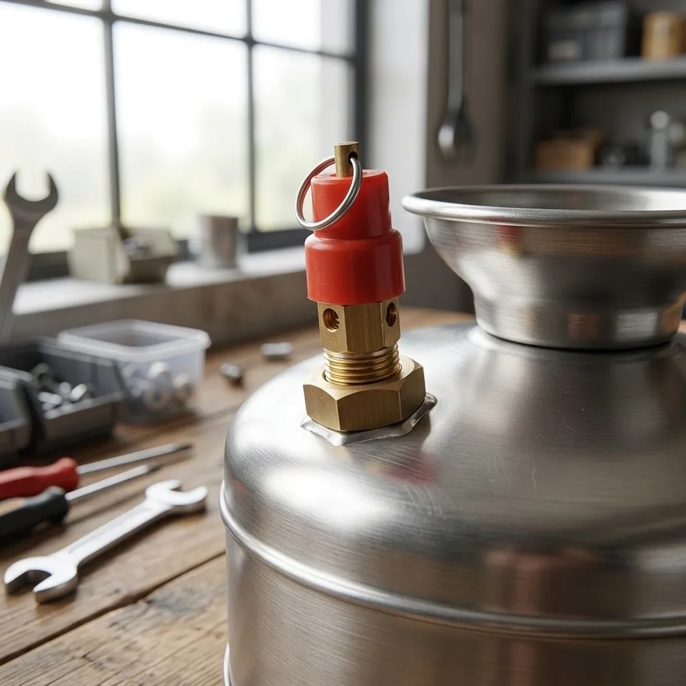 Automatic Vent Safety Valve Explosion‑Proof Pressure Relief Valve Pressure Control Fitting For Household Industrial Accessory
