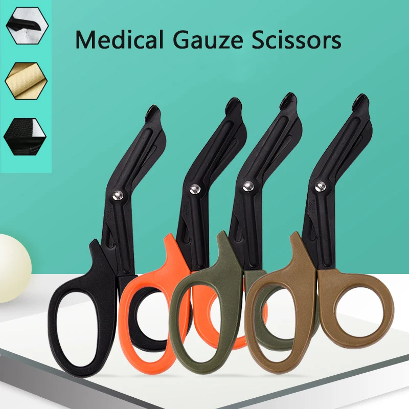 Tijeras médicas paramédicas de supervivencia, tijera de rescate médico, gasa de Trauma, cizalla táctica de primeros auxilios, tijeras de rescate de supervivencia