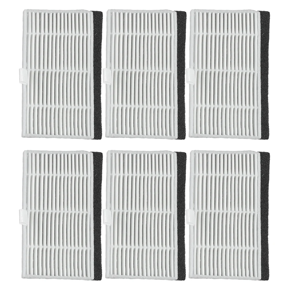 

Моющийся фильтр для пылесоса, сменный фильтр, набор из 6 упаковок, набор фильтров, улавливает мелкие частицы пыли