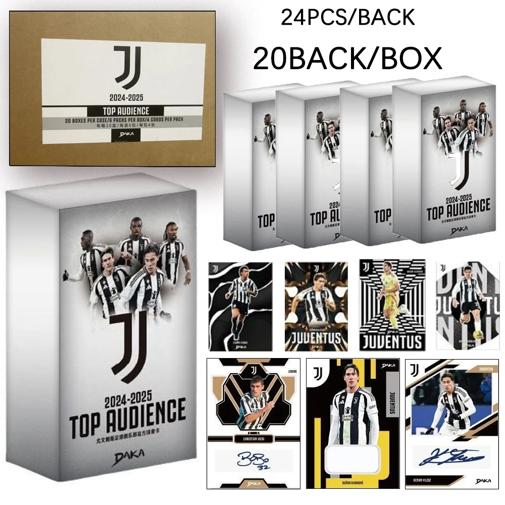 

ПАННИ-ДАКА 2024-2025 Ювентус Ф.К. Carlo Pinsoglio Filip Kostic Arkadiusz Milik Manuel Locatelli Lucky Bag Коллекционная карточка