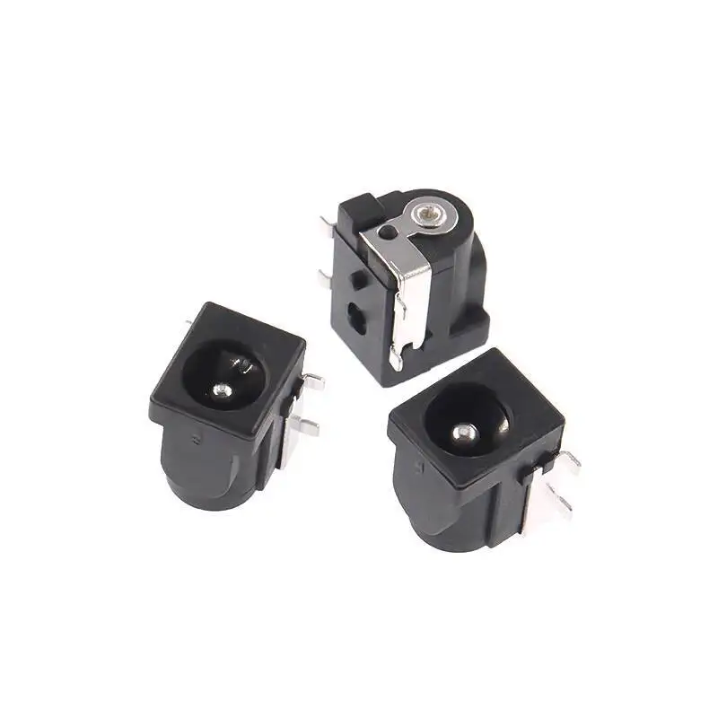 5 Stück DC050 DC-Stromanschluss DC5.5-2.1mm 4-Pin Oberflächenmontage Buchse 5.5-2.5MM – Detail 3
