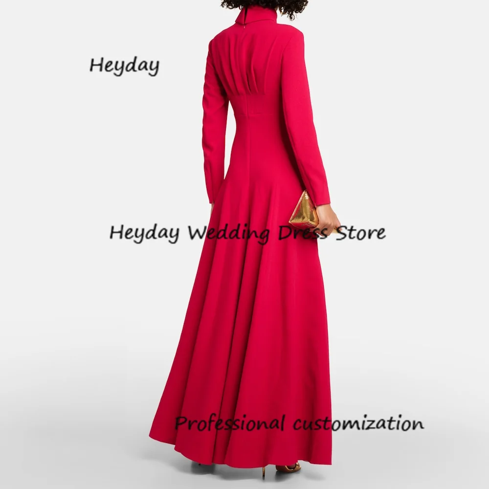 Heyday Crepe Halter A-Line Full Floor Length Pleat Classics Draped Formal Occasion Evening Party Pretty Dresses Heyday 2024