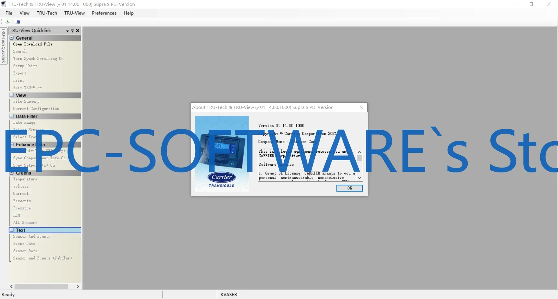 

EPC-SOFTWARE Carrier TRU-Tech & TRU-View v01.18.00+Ключи для лицензий
