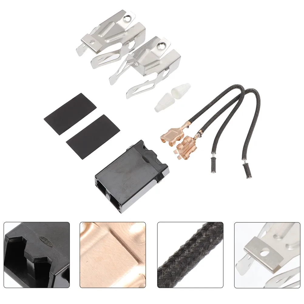 

Range Burner Kit Sturdy Durable Replacement For Stove Oven Receptacle Block Replacement Parts Surface Burner Receptacle Kit