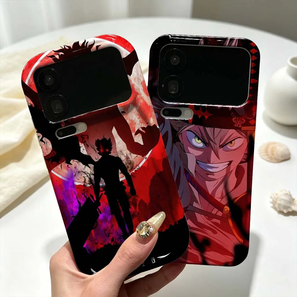 Coque de téléphone Anime Black Clover Asta pour Xiaomi Mi 17 15 14 13 14T 13T Pro Max Lite Feilini, coque rigide, coque souple à effet huile ondulé