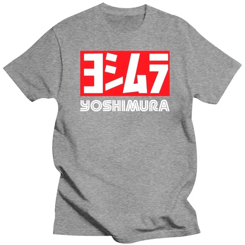 2024 Men Yoshimura Tee Shirt Classic Japanese Motorcycle Exhaust T-shirt Fashion Funny T-shirt Men Cotton Brand Teeshirt