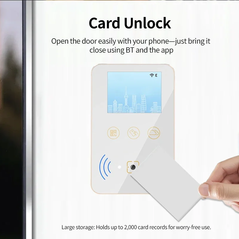 JINGXIN High Scratch Resistance Waterproof Blue Tooth Card Door Access Control Rfid Reader For Security Systems