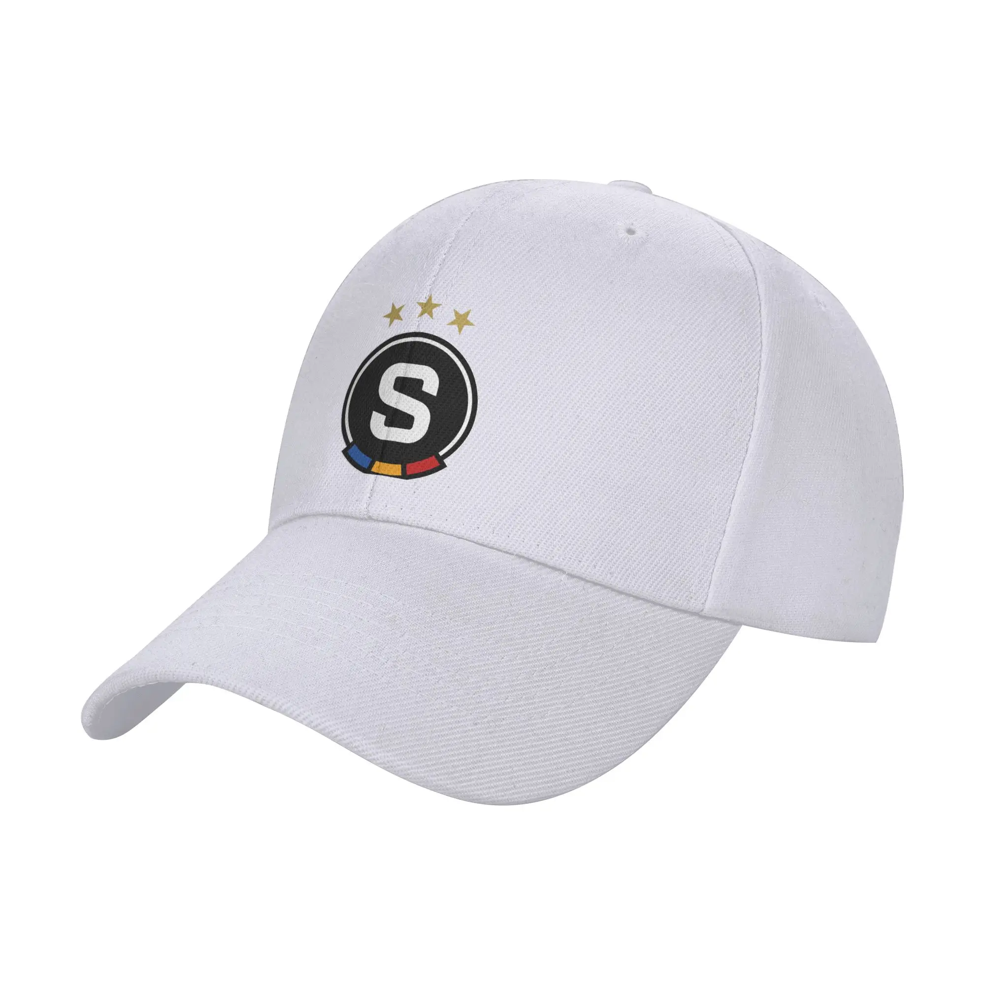 Ac Sparta Praha Curved Brim Baseball Cap Denim Street Hat Hat