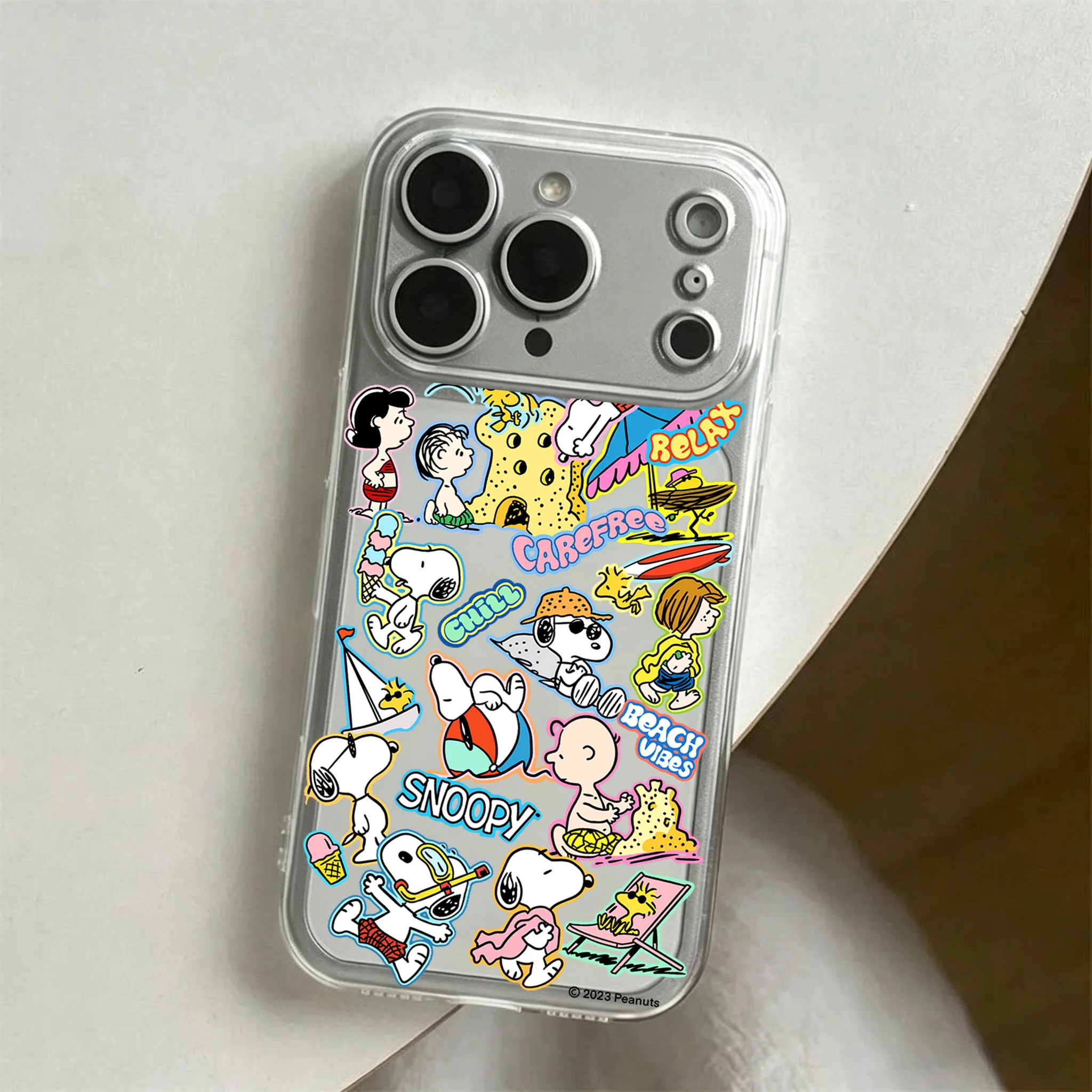 Phone Case For Samsung Galaxy A27 A37 A57 A16 A07 A17 A36 A26 A56 A55 A35 A25 A15 A05s A54 A24 A14 A06 A05 Funny Snoopys 4G 5G
