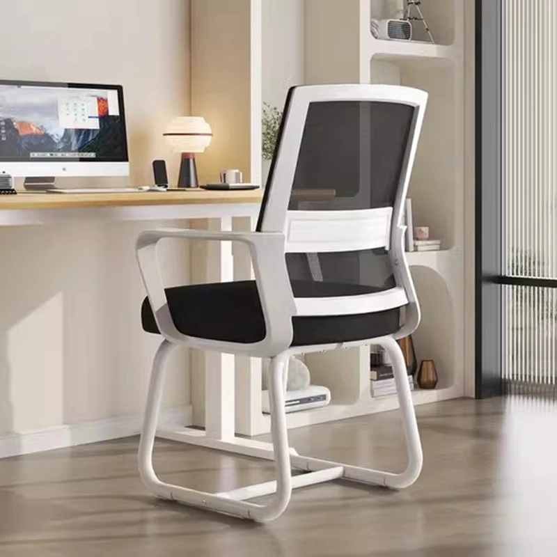 

Tall Cheap Armrest Office Chair Modern Designer Mesh Rolling Office Chair Swivel Relaxing Study Sillas De Oficina Home Furniture