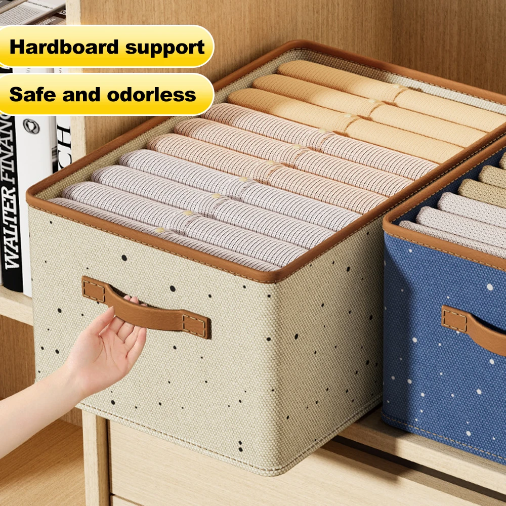 

Dormitory Storage Pants Box Foldable Non-odors Storage Case For House