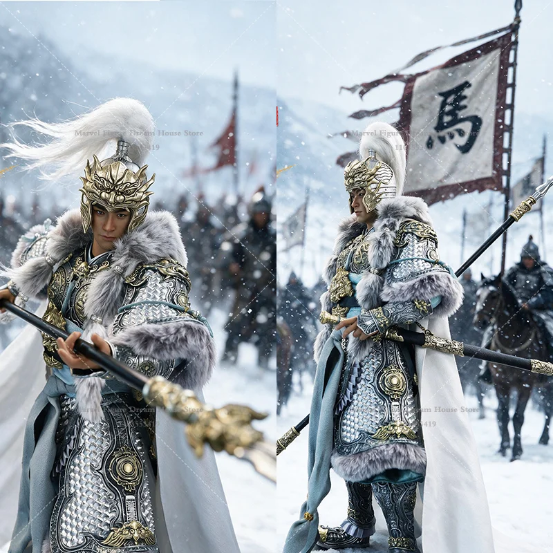 303TOYS x JSTOYS NO.808002 1/6 Scale The Cavalry Young Leader Of Xiliang Nomadic Ma Chao 12-inch Full Set Action Figure Soldier