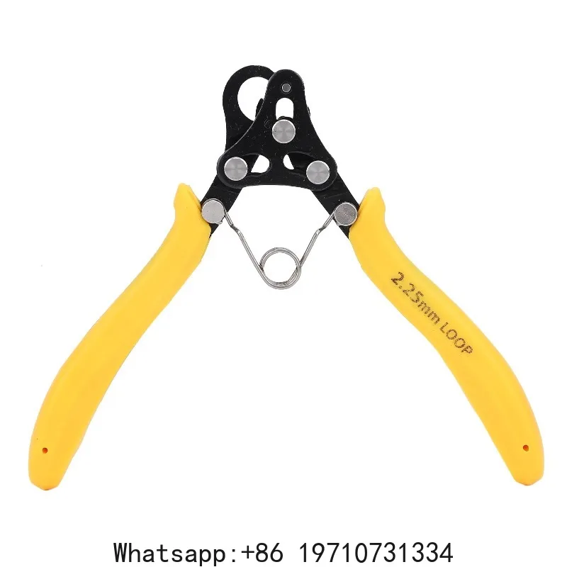 9 Pin Looping Pliers Looping Pliers Tool 2.25mm One Step Looper for 18-26 Gauges Craft Wire Golden Silver Copper Iron Winding - view 6