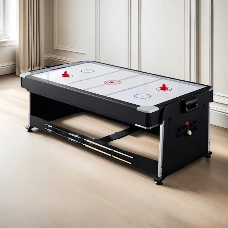 

Multifunctional Ice Hockey Table Indoor Adult Air Suspension Game Console 4-in-1 Pool Table